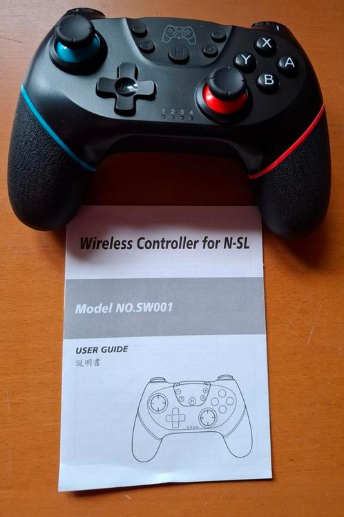 Controller voor Nintendo Switch en Oled + Handleiding, Spelcomputers en Games, Spelcomputers | Nintendo Switch, Ophalen of Verzenden