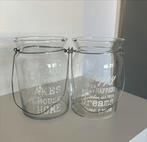 Mason Jars (Glazen weck potten), Huis en Inrichting, Woonaccessoires | Overige, Gebruikt, Ophalen of Verzenden