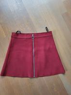 Rood suedine rokje Only maat 36, Kleding | Dames, Rokken, Ophalen of Verzenden, Zo goed als nieuw, Maat 36 (S), Boven de knie