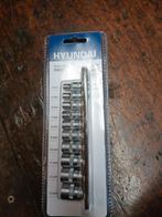 Hyundai Doppenset 1/4 inch - Nieuw in verpakking, Ophalen of Verzenden, Nieuw