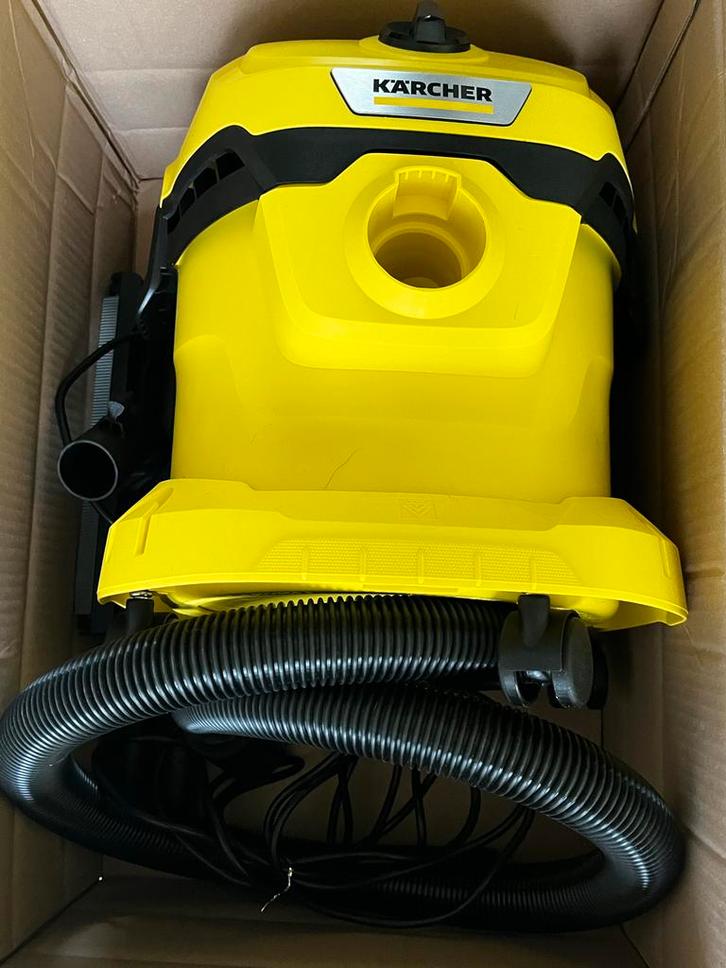 Kärcher WD 2 Plus Waterstofzuiger, Witgoed en Apparatuur, Stofzuigers, Nieuw, Waterstofzuiger, Minder dan 1200 watt, Reservoir