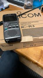 Icom. IC-R3. Unieke scanner met lcd display., Telecommunicatie, Scanners, Ophalen of Verzenden, Zo goed als nieuw, 500 kanalen of meer