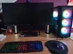 Krachtige Gaming PC  inclustief t248 stuur en winwing hotas!, 930 GB, 32 GB, Virtual Reality, Zo goed als nieuw