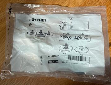 Ikea Lätthet pootjes - 4 zakjes beschikbaar voor biedingen