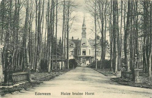 (701-182-037) Ederveen Huize Bruine Horst, Verzamelen, Ansichtkaarten | Nederland, Gelderland, Verzenden