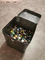 Veel knikkers, Ophalen