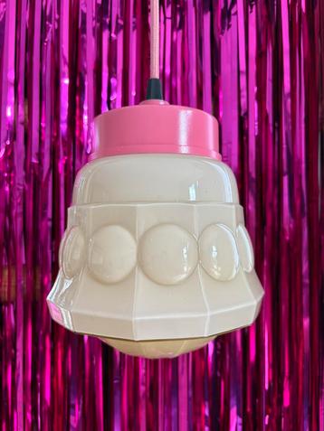 Thabur, art deco lamp, vintage hanglamp, hallamp beschikbaar voor biedingen
