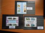 Tanzania 3 postfrissen verkeerd gesneden blokken (zeldzaam), Postzegels en Munten, Postzegels | Afrika, Ophalen of Verzenden, Tanzania