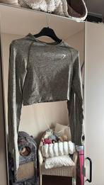 Gymshark sport top, Kleding | Dames, Truien en Vesten, Ophalen of Verzenden, Zo goed als nieuw, Maat 36 (S), Grijs