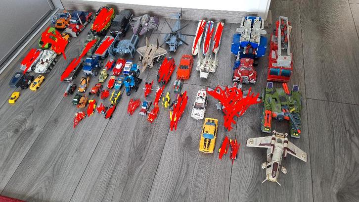 Transformers gebruikte staat, Verzamelen, Transformers, Gebruikt, Overige generaties, Overige rassen, Ophalen of Verzenden