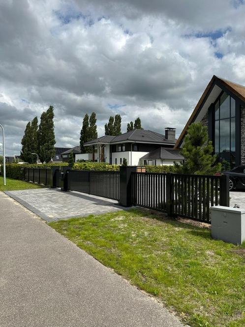 Sierpoorten met Lamellen vulling, Tuin en Terras, Tuinhekken en Hekwerk, Nieuw, Sierhekwerk, IJzer, Ophalen