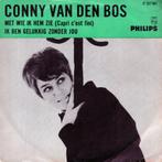 Conny van den Bos - Met wie ik hem zie, Cd's en Dvd's, Vinyl Singles, Verzenden, Gebruikt, 7 inch, Nederlandstalig