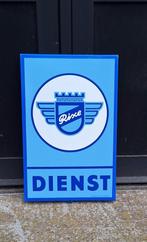 Origineel emaille reclamebord Rixe Dienst motorfietsen., Reclamebord, Gebruikt, ., Ophalen of Verzenden