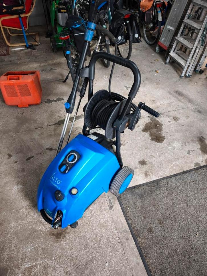 Nilfisk Alto Poseidon 5 54 XT hogedrukreiniger, Tuin en Terras, Hogedrukreinigers, Gebruikt, Elektrisch, Met regelbare waterdruk
