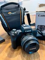 Canon EOS M50 incl 15-45 IS STM, Audio, Tv en Foto, Fotocamera's Digitaal, Canon, 8 keer of meer, Ophalen of Verzenden, Zo goed als nieuw