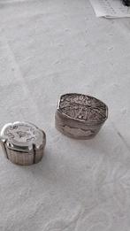 Antiek zilveren doosjes., Ophalen of Verzenden, Zilver