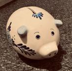 Delfts Blauwe Spaarpot Varken, Verzamelen, Ophalen of Verzenden, Zo goed als nieuw, Steen, Aardewerk of Keramiek, Dier