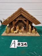kerststal met beelden vaste [a824, Diversen, Kerst, Ophalen of Verzenden, 'T Olde Gre-j, Info@toldegrej.nl, Endepoelstraat 20f Didam