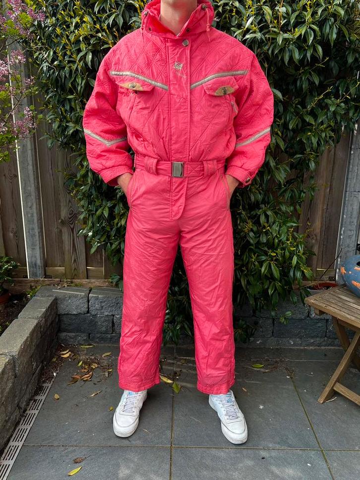 Vintage Retro Skipak M, Kleding | Dames, Wintersportkleding, Gedragen, Pak, Maat 38/40 (M), Ophalen of Verzenden