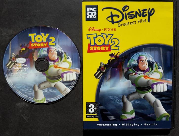 PC Game - Toy Story 2 - Disney Pixar 3D Platform Actie, Spelcomputers en Games, Games | Pc, Zo goed als nieuw, Avontuur en Actie