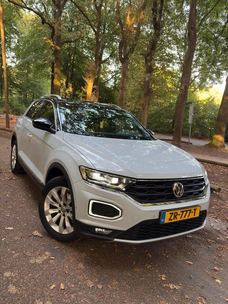 Volkswagen T-Roc 1.5 TSI 150pk 7-DSG 2019 Wit, Auto's, Volkswagen, Particulier, T-Roc, ABS, Achteruitrijcamera, Adaptieve lichten