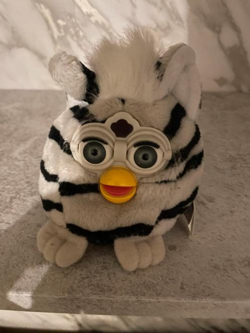 Furby zebra 1998, Kinderen en Baby's, Speelgoed | Knuffels en Pluche, Zo goed als nieuw, Overige typen, Ophalen of Verzenden