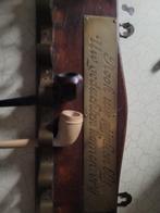 zeer oud pijpenrek met 2 pijpen o.a. meerschuim, Heikant 21 Kaatsheuvel, Gebruikt, Overige typen, Belle Vieille Brocante