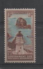 S34 Nieuw-Zeeland 32 postfris Vuurtorens, Postzegels en Munten, Postzegels | Oceanië, Verzenden, Postfris