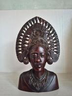 Kleine buste Balinese Djanger danseres/ jaren '50, Ophalen of Verzenden
