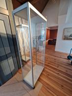 Glazen vitrine museum kwaliteit, Huis en Inrichting, Kasten | Vitrinekasten, Ophalen, 100 tot 150 cm, Zo goed als nieuw, 150 tot 200 cm