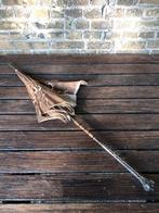 Parasol zijde met zilveren handvat, Ophalen of Verzenden, Dames