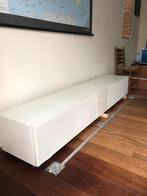 Hulsta televisiemeubel 246cm breed kleur wit, Ophalen, Overige materialen, Gebruikt, 200 cm of meer