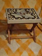 stevig vintage mozaïek bijzettafeltje, Minder dan 45 cm, Minder dan 55 cm, Gebruikt, Rechthoekig