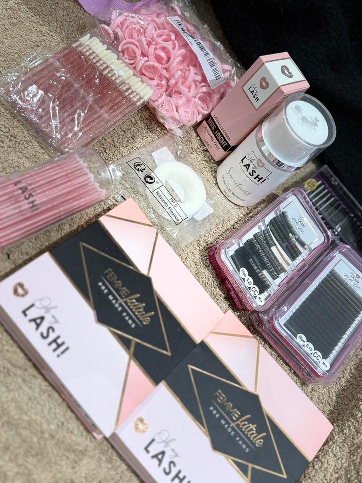 Wimperextensions spullen, Sieraden, Tassen en Uiterlijk, Uiterlijk | Cosmetica en Make-up, Ogen, Zwart, Ophalen of Verzenden