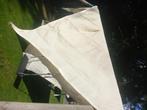 schaduwdoek 3 x 3 meter licht geel, Ophalen, Zo goed als nieuw