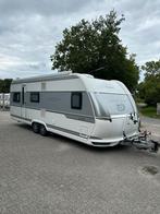 Hobby 660, Dubbele mover, Voortent, Luifel, Airco, Levelsyst, Caravans en Kamperen, Rondzit, Hobby, Schokbreker, Bedrijf