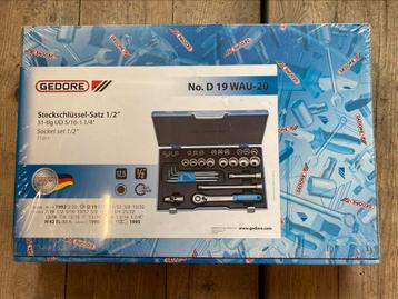 Nieuwe GEDORE d19 WAU 20 1/2’’ 31 delig set beschikbaar voor biedingen