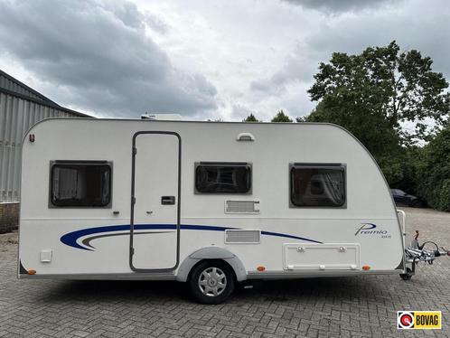 Bürstner Premio 435 TS LICHTGEWICHT + AIRCO, Caravans en Kamperen, Caravans, Bedrijf, 750 - 1000 kg, Standaardzit, Bürstner, Dwarsbed