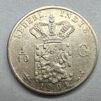Nederlands-Indië - 1/10 Gulden 1901 (3), Postzegels en Munten, Munten | Nederland, Zilver, Ophalen of Verzenden, 10 cent, Koningin Wilhelmina