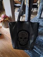 Mooie leren zachte shopper met steentjes bling blind in goed, Sieraden, Tassen en Uiterlijk, Tassen | Damestassen, Ophalen of Verzenden
