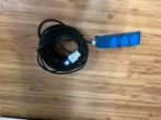 Kabel met verdeelblok met CEE stekker ongeveer 20 meter, Ophalen, Zo goed als nieuw