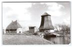 Achlum, (bij Harlingen) Molen Noorderpolder, Verzamelen, Ansichtkaarten | Nederland, Verzenden, 1960 tot 1980, Ongelopen, Friesland