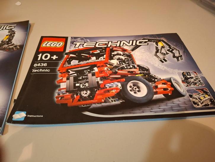 LEGO Technic 8436 Truck met Kraan, Kinderen en Baby's, Speelgoed | Duplo en Lego, Gebruikt, Lego, Complete set, Ophalen of Verzenden