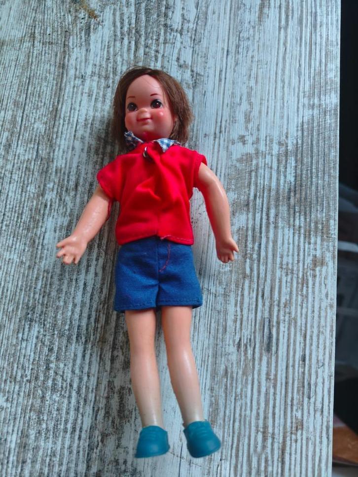 Vintage Barbie 1965 – Tutti’s Tweelingbroer Todd van Mattel, Verzamelen, Poppen, Gebruikt, Ophalen of Verzenden