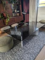 Prachtige vintage salontafel, Ophalen, 50 tot 100 cm, Minder dan 50 cm, Rechthoekig