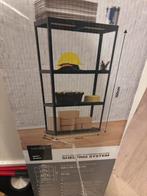 Nieuw Zwarte Metalen Stellingkast - 150x75x30cm, Huis en Inrichting, Kasten | Stellingkasten, Ophalen, Nieuw