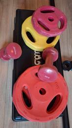 RS sport Aerobic body pump complete set 20 kilo, Ophalen, Gebruikt, Benen