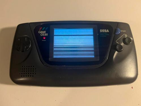 Sega Gamegear met tas en games (werkt niet goed), Spelcomputers en Games, Spelcomputers | Sega, Niet werkend, Game Gear, Zonder controller