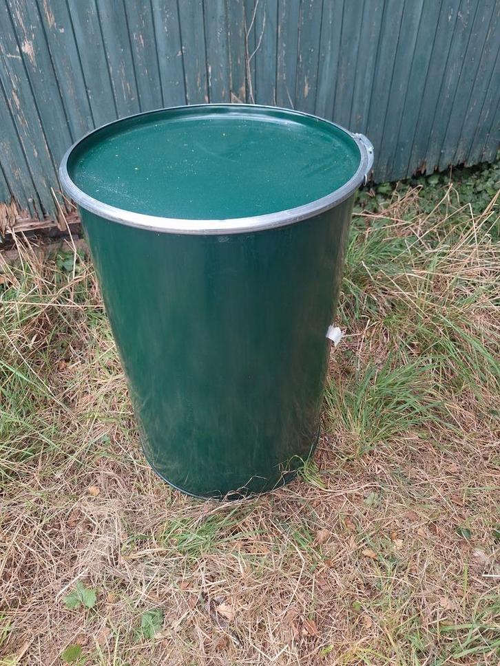 Te koop 200 liter vaten brandtonnen, Tuin en Terras, Vuurkorven, Vuurton, Ophalen