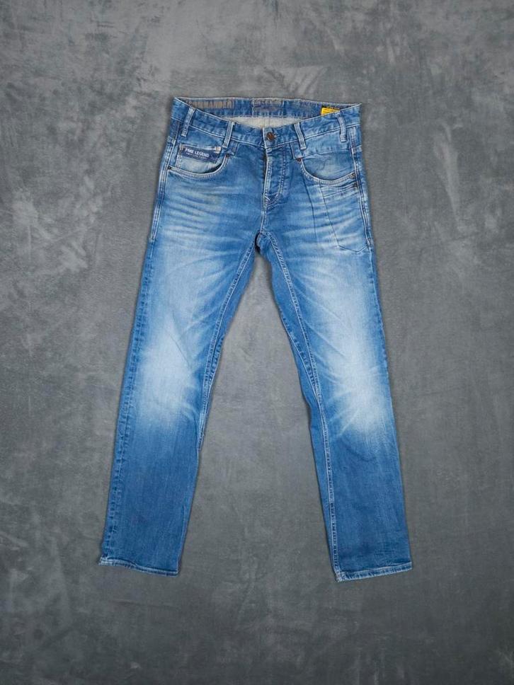 PME Legend Broek Commander W31 L32 Regular Straight blauw, Kleding | Heren, Spijkerbroeken en Jeans, Zo goed als nieuw, W32 (confectie 46) of kleiner
